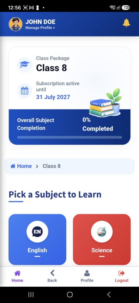Class Package & Active Tracking